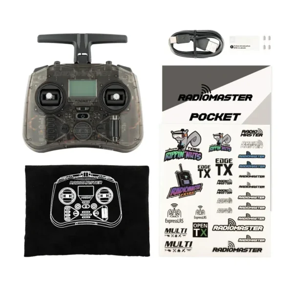 Radiomaster Pocket EdgeTX 2.4G Radio Controller (Mode2 Left-handed Throttle ) CC2500 / ELRS - Image 6