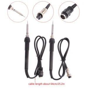 936 Electric Soldering Solder Iron Station 5pin 5 hole Welding Hot Gun 50W 24V Replacement Repair Tool High Quality DIY Welding