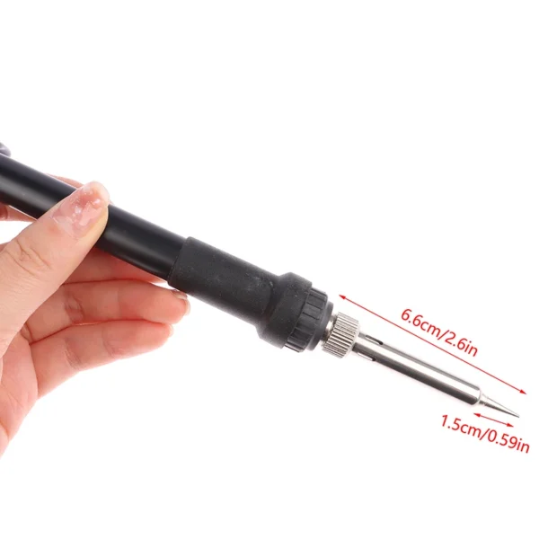 936 Electric Soldering Solder Iron Station 5pin 5 hole Welding Hot Gun 50W 24V Replacement Repair Tool High Quality DIY Welding - Image 5